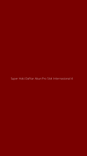 Tampilan Antarmuka Aplikasi Super Hoki Daftar Akun Pro Slot Internasional - 4