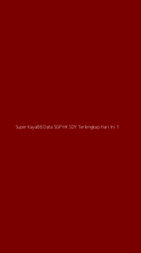 Tampilan Antarmuka Aplikasi Super Kaya88 Data Sgp Hk Sdy Terlengkap Hari Ini - 1
