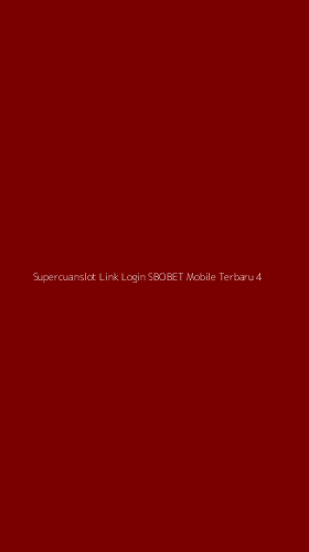 Tampilan Antarmuka Aplikasi Supercuanslot Link Login Sbobet Mobile Terbaru - 4