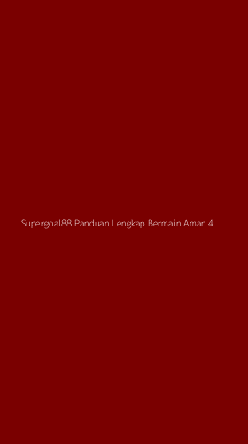 Tampilan Antarmuka Aplikasi Supergoal88 Panduan Lengkap Bermain Aman - 4