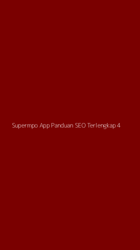 Tampilan Antarmuka Aplikasi Supermpo App Panduan Seo Terlengkap - 4