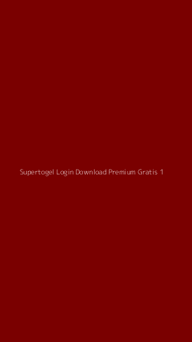 Tampilan Antarmuka Aplikasi Supertogel Login Download Premium Gratis - 1