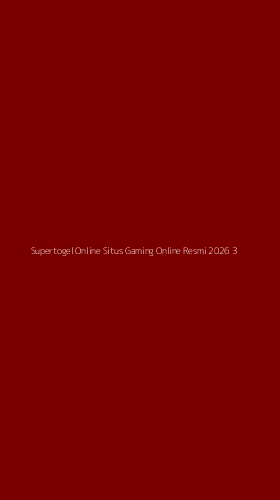 Tampilan Antarmuka Aplikasi Supertogel Online Situs Gaming Online Resmi 2026 - 3