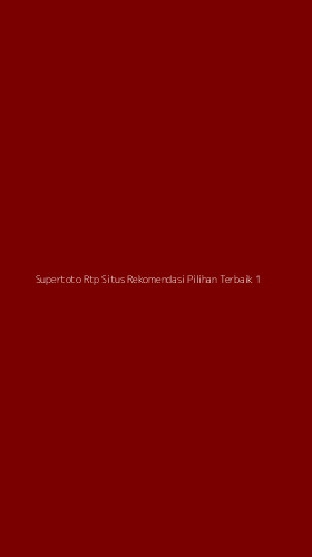 Tampilan Antarmuka Aplikasi Supertoto Rtp Situs Rekomendasi Pilihan Terbaik - 1