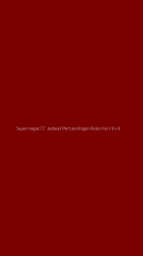 Tampilan Antarmuka Aplikasi Supervegas77 Jadwal Pertandingan Bola Hari Ini - 4