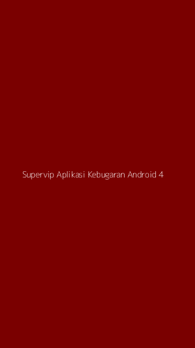 Tampilan Antarmuka Aplikasi Supervip Aplikasi Kebugaran Android - 4