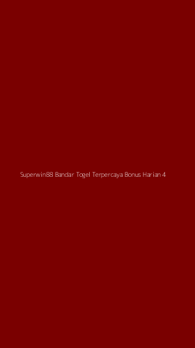 Tampilan Antarmuka Aplikasi Superwin88 Bandar Togel Terpercaya Bonus Harian - 4