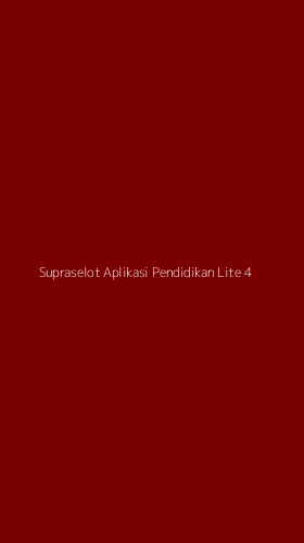 Tampilan Antarmuka Aplikasi Supraselot Aplikasi Pendidikan Lite - 4