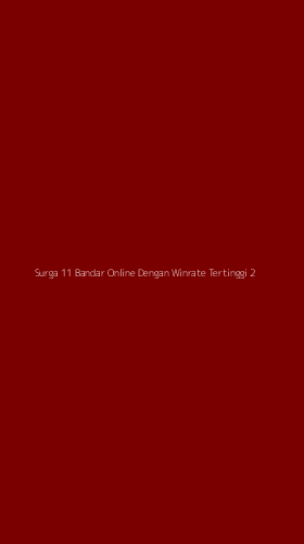 Tampilan Antarmuka Aplikasi Surga 11 Bandar Online Dengan Winrate Tertinggi - 2