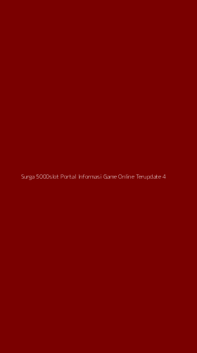 Tampilan Antarmuka Aplikasi Surga 5000slot Portal Informasi Game Online Terupdate - 4