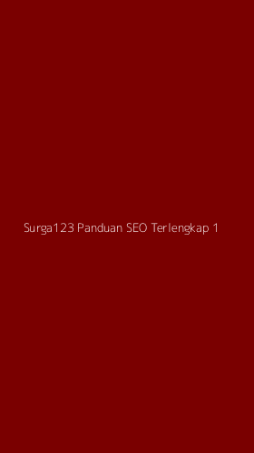 Tampilan Antarmuka Aplikasi Surga123 Panduan Seo Terlengkap - 1