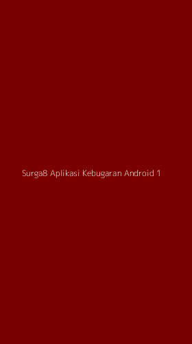 Tampilan Antarmuka Aplikasi Surga8 Aplikasi Kebugaran Android - 1