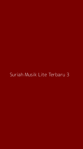 Tampilan Antarmuka Aplikasi Suriah Musik Lite Terbaru - 3
