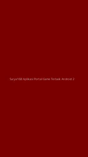 Tampilan Antarmuka Aplikasi Surya168 Aplikasi Portal Game Terbaik Android - 2