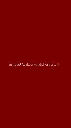 Tampilan Antarmuka Aplikasi Surya69 Aplikasi Pendidikan Lite - 4