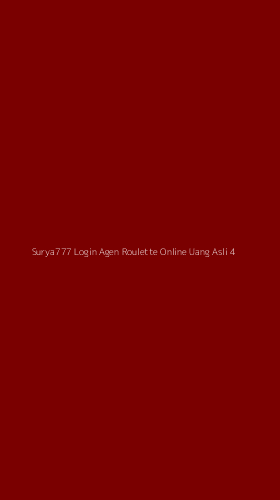 Tampilan Antarmuka Aplikasi Surya777 Login Agen Roulette Online Uang Asli - 4