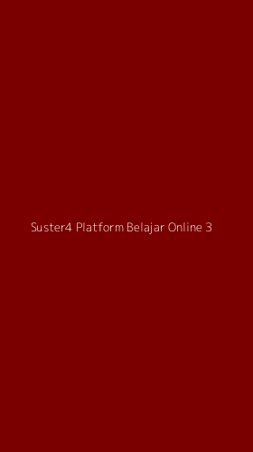 Tampilan Antarmuka Aplikasi Suster4 Platform Belajar Online - 3