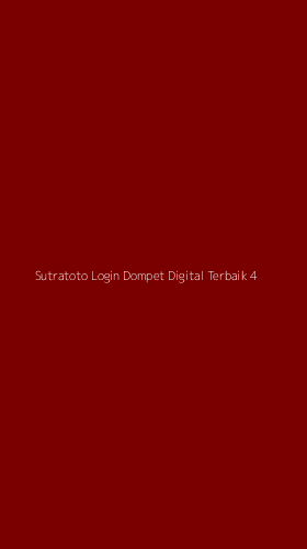 Tampilan Antarmuka Aplikasi Sutratoto Login Dompet Digital Terbaik - 4