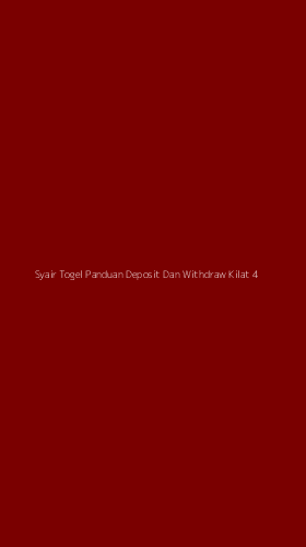 Tampilan Antarmuka Aplikasi Syair Togel Panduan Deposit Dan Withdraw Kilat - 4
