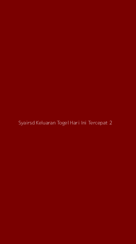 Tampilan Antarmuka Aplikasi Syairsd Keluaran Togel Hari Ini Tercepat - 2