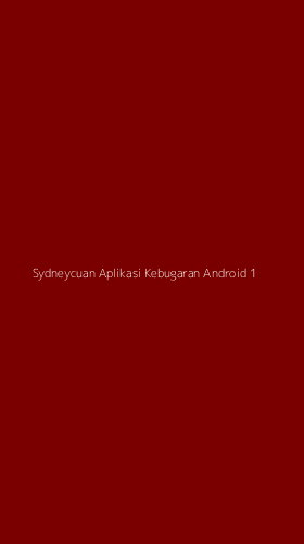 Tampilan Antarmuka Aplikasi Sydneycuan Aplikasi Kebugaran Android - 1