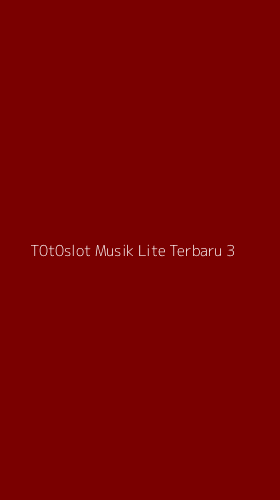 Tampilan Antarmuka Aplikasi T0t0slot Musik Lite Terbaru - 3