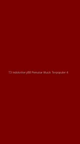 Tampilan Antarmuka Aplikasi T3 Indolottery88 Pemutar Musik Terpopuler - 4
