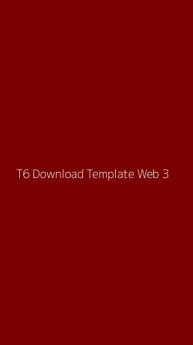 Tampilan Antarmuka Aplikasi T6 Download Template Web - 3