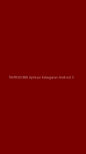 Tampilan Antarmuka Aplikasi Taipan3388 Aplikasi Kebugaran Android - 3