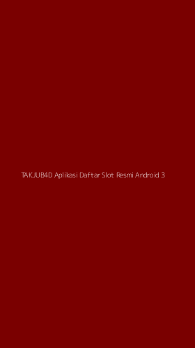 Tampilan Antarmuka Aplikasi Takjub4d Aplikasi Daftar Slot Resmi Android - 3