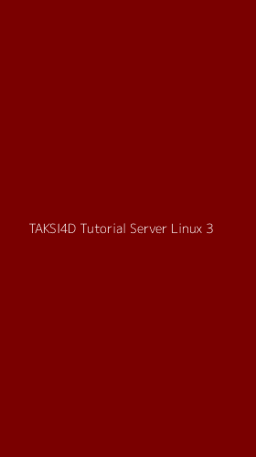 Tampilan Antarmuka Aplikasi Taksi4d Tutorial Server Linux - 3