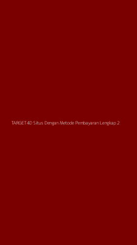 Tampilan Antarmuka Aplikasi Target4d Situs Dengan Metode Pembayaran Lengkap - 2