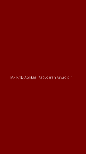 Tampilan Antarmuka Aplikasi Tarik4d Aplikasi Kebugaran Android - 4