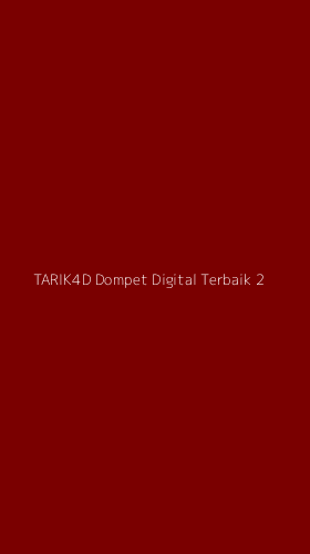 Tampilan Antarmuka Aplikasi Tarik4d Dompet Digital Terbaik - 2