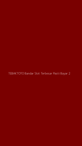 Tampilan Antarmuka Aplikasi Tebaktoto Bandar Slot Terbesar Pasti Bayar - 2