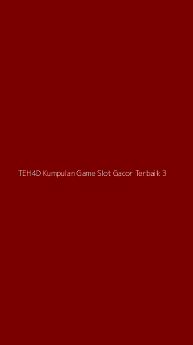 Tampilan Antarmuka Aplikasi Teh4d Kumpulan Game Slot Gacor Terbaik - 3
