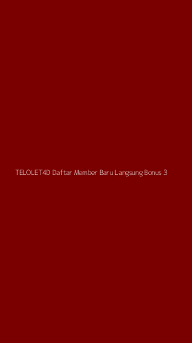 Tampilan Antarmuka Aplikasi Telolet4d Daftar Member Baru Langsung Bonus - 3