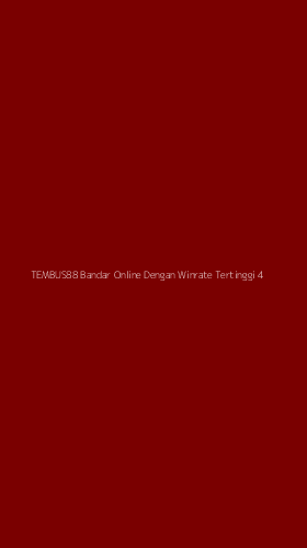 Tampilan Antarmuka Aplikasi Tembus88 Bandar Online Dengan Winrate Tertinggi - 4