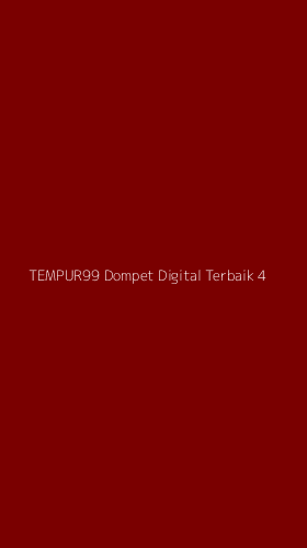 Tampilan Antarmuka Aplikasi Tempur99 Dompet Digital Terbaik - 4