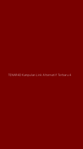 Tampilan Antarmuka Aplikasi Tenar4d Kumpulan Link Alternatif Terbaru - 4