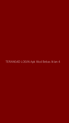Tampilan Antarmuka Aplikasi Terang4d Login Apk Mod Bebas Iklan - 4
