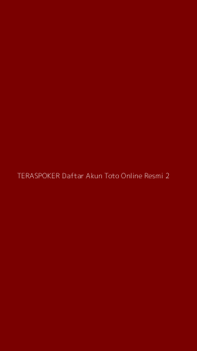 Tampilan Antarmuka Aplikasi Teraspoker Daftar Akun Toto Online Resmi - 2