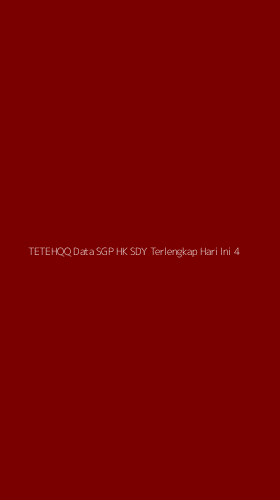 Tampilan Antarmuka Aplikasi Tetehqq Data Sgp Hk Sdy Terlengkap Hari Ini - 4