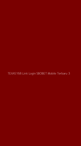 Tampilan Antarmuka Aplikasi Texas168 Link Login Sbobet Mobile Terbaru - 3