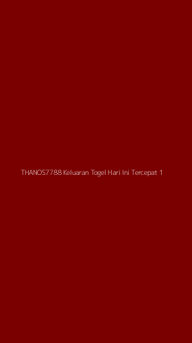Tampilan Antarmuka Aplikasi Thanos7788 Keluaran Togel Hari Ini Tercepat - 1