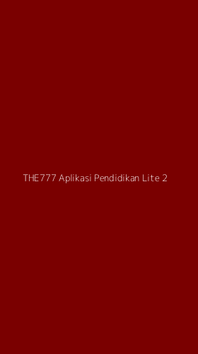Tampilan Antarmuka Aplikasi The777 Aplikasi Pendidikan Lite - 2