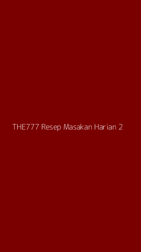 Tampilan Antarmuka Aplikasi The777 Resep Masakan Harian - 2