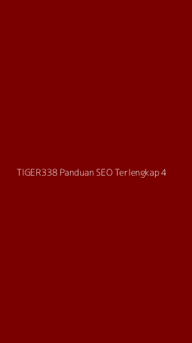 Tampilan Antarmuka Aplikasi Tiger338 Panduan Seo Terlengkap - 4