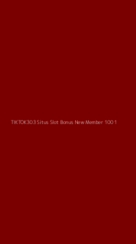 Tampilan Antarmuka Aplikasi Tiktok303 Situs Slot Bonus New Member 100 - 1