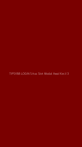 Tampilan Antarmuka Aplikasi Tipsy88 Login Situs Slot Modal Awal Kecil - 3